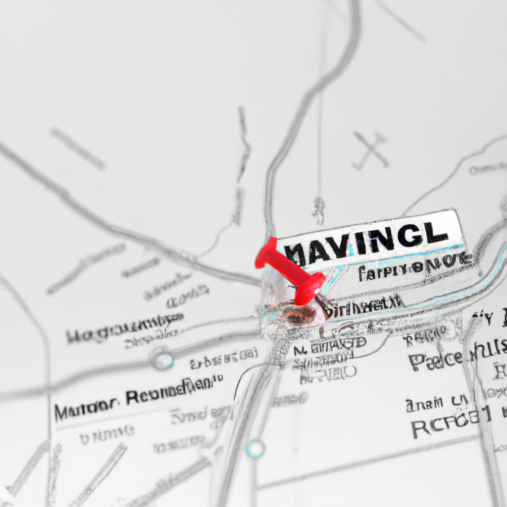 Mapa simplificado de Providencia con ubicación marcada